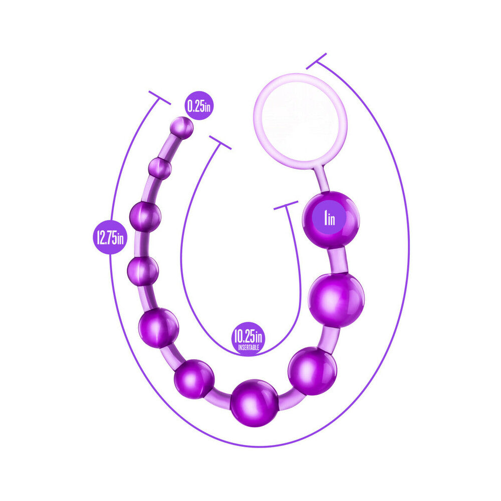 Blush B Yours Basic Beads 12.75 inches Purple