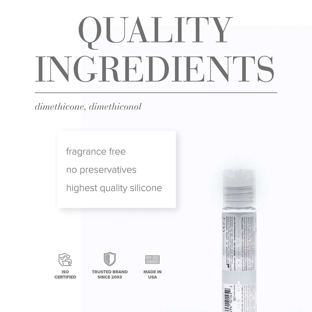 JO All-In-One Sensual Massage Glide Fragrance Free 1 oz.