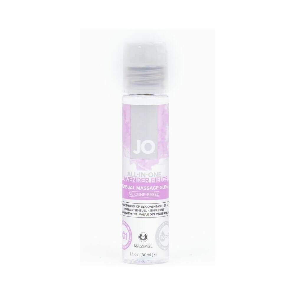 JO All-In-One Sensual Massage Glide Lavender 1 oz.