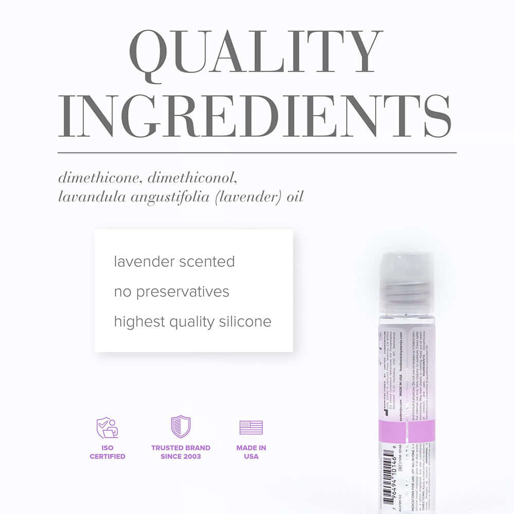 JO All-In-One Sensual Massage Glide Lavender 1 oz.
