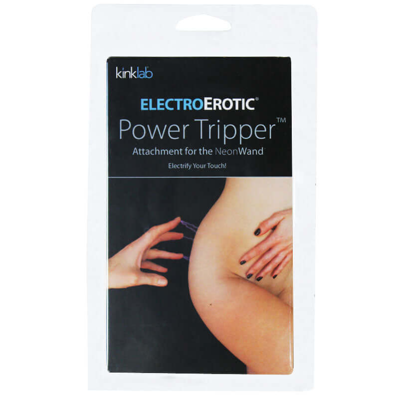 KinkLab Power Tripper for Neon Wand packaging featuring attachment and instructional design.