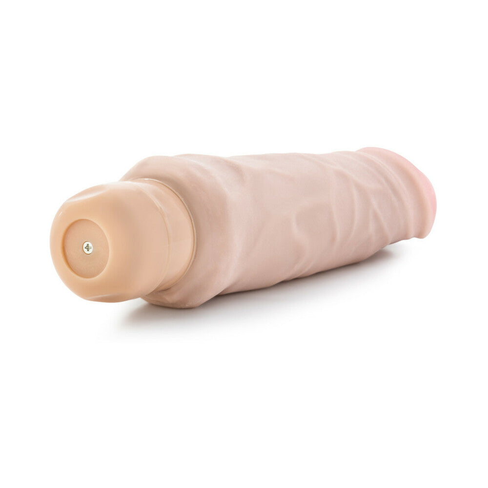 Au Naturel Home Wrecker 9.5 inches Dual Density Vibrating Dildo Beige