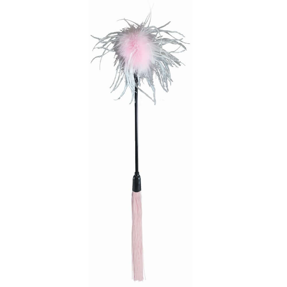 Sportsheets Sex & Mischief Whip & Tickle Pink/White