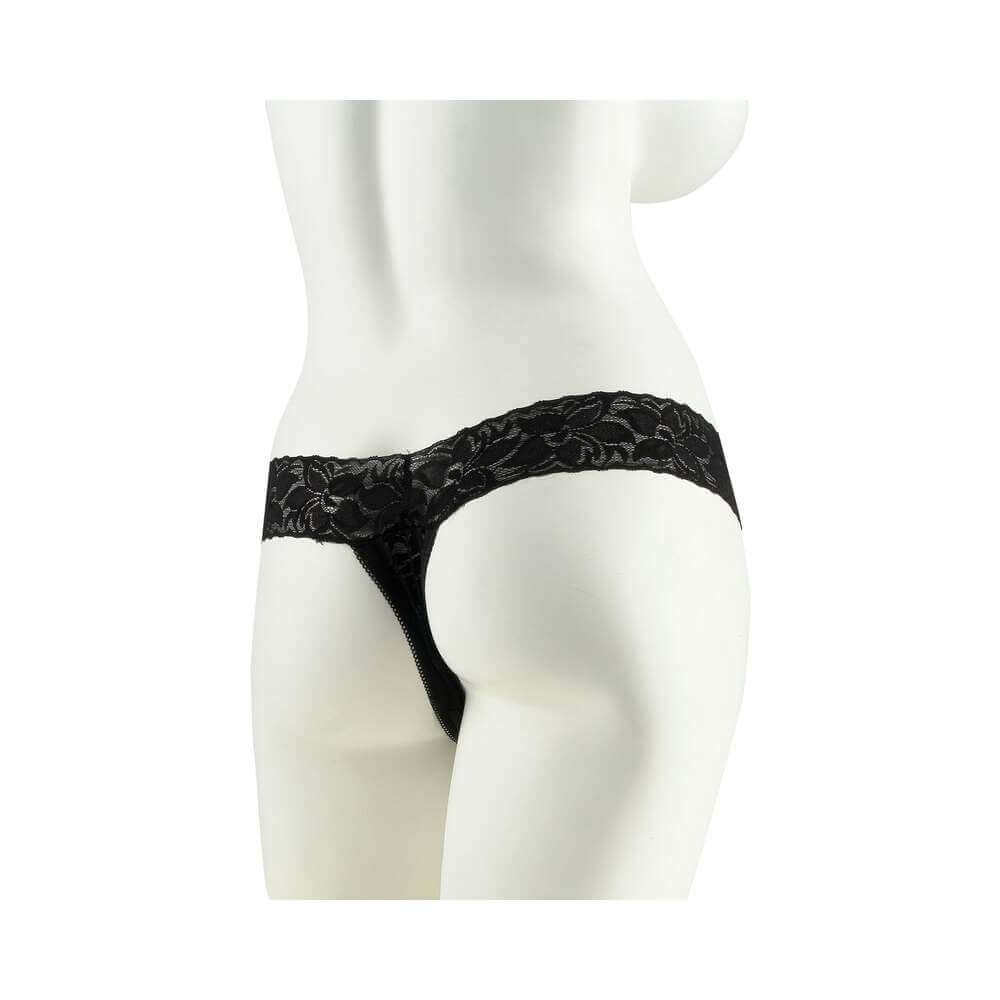 Fetish Fantasy Series Limited Edition Plus Size Remote Control Vibrating Panties Black