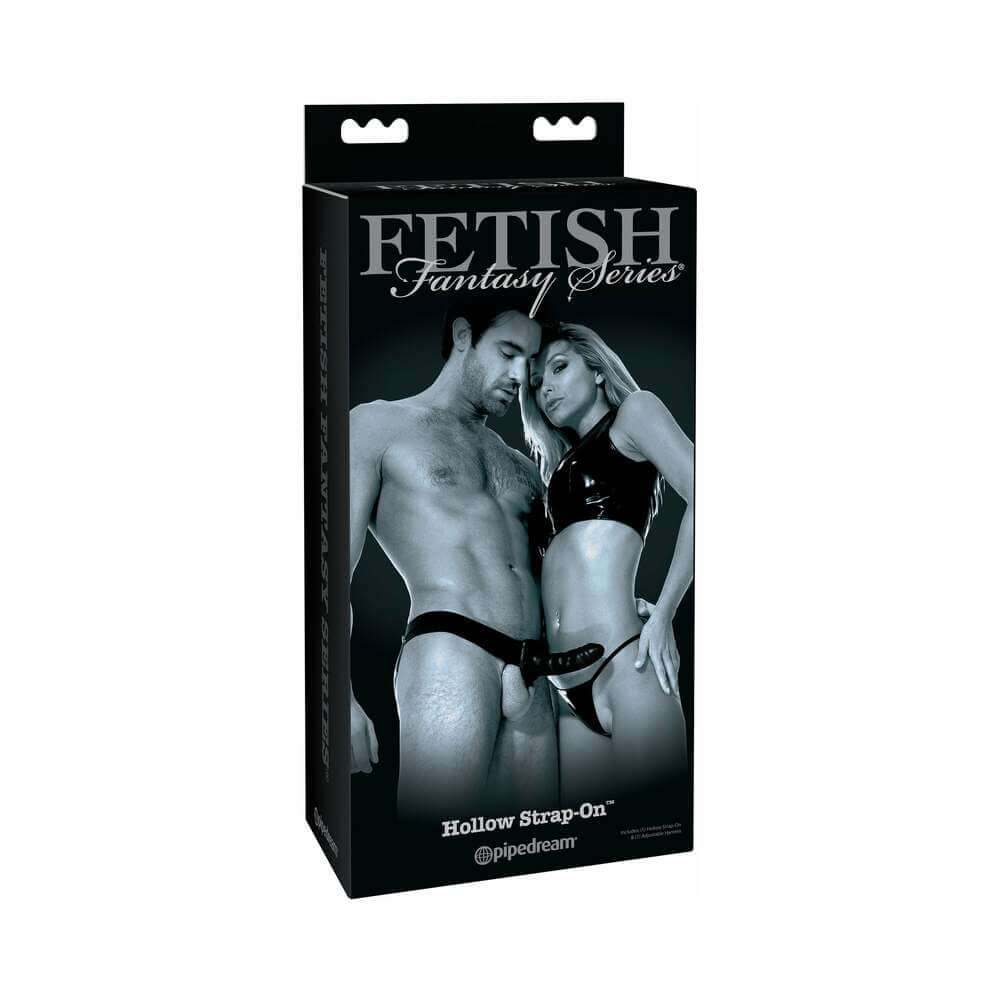 Fetish Fantasy Series Limited Edition 6 inches Hollow Strap-On Black