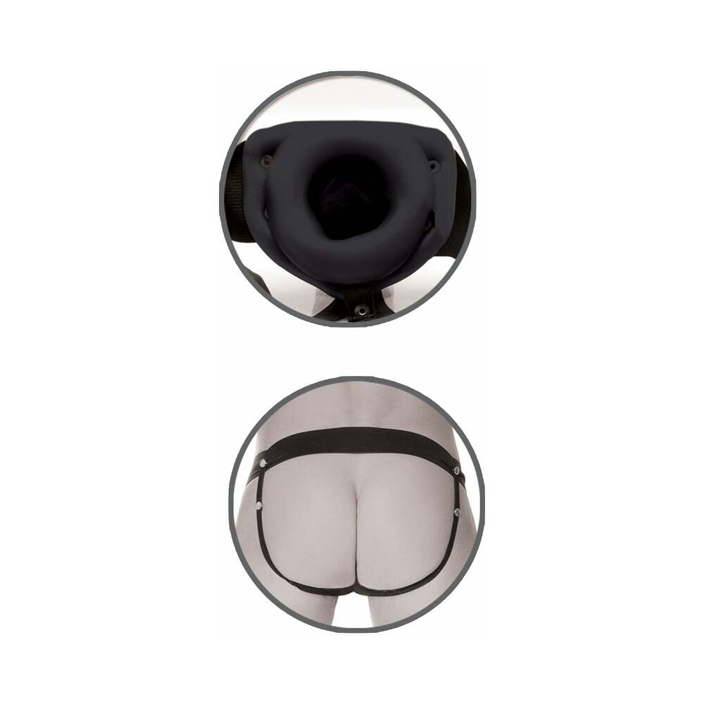 Fetish Fantasy Series Limited Edition 6 inches Hollow Strap-On Black