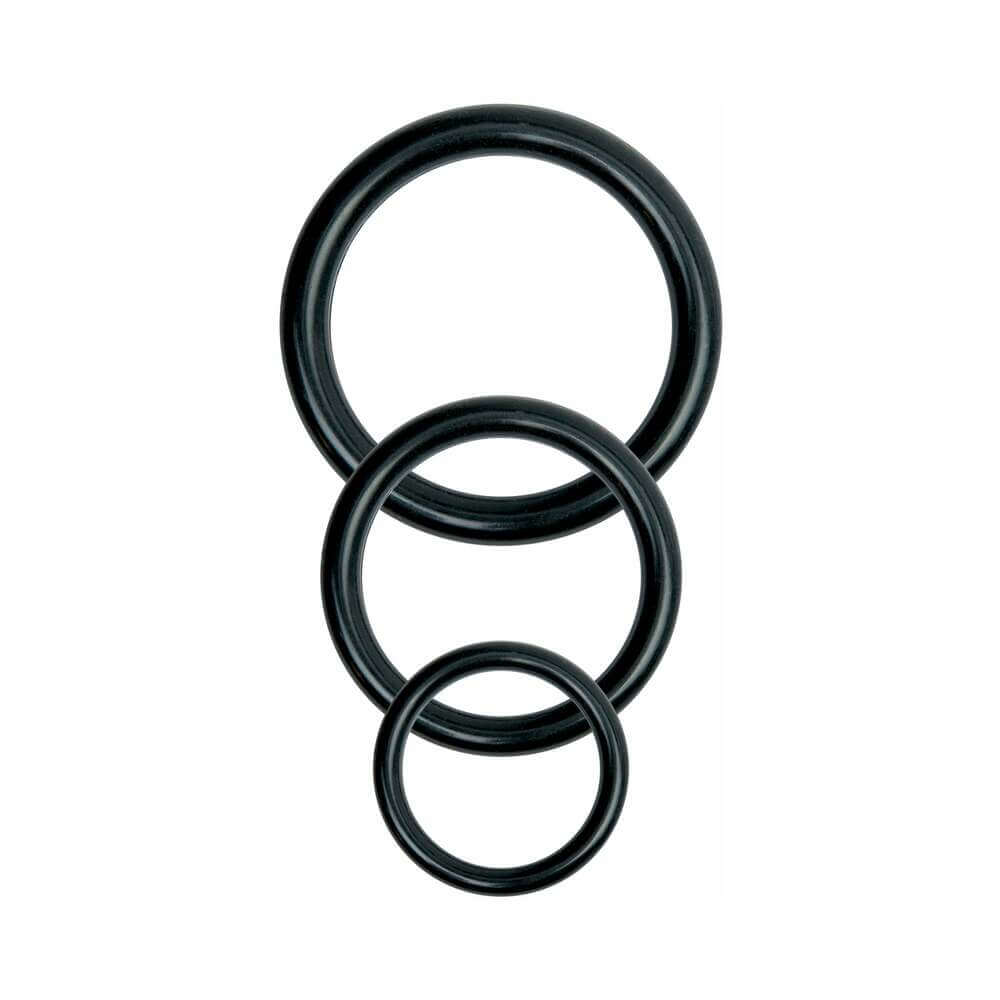 Basix Rubber Works Universal Harness Plus Size Black