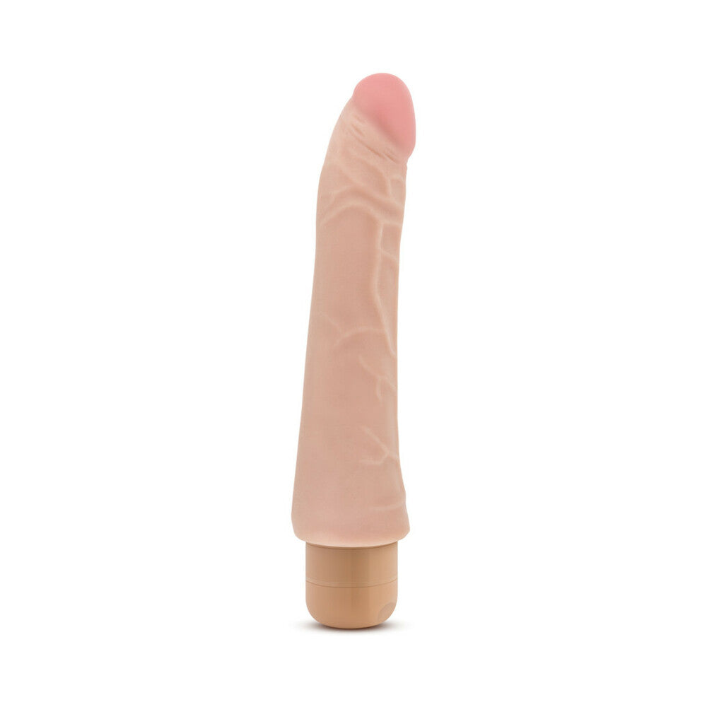 X5 Plus Mambo Vibe Realistic 9.25 inches Vibrating Dildo Beige