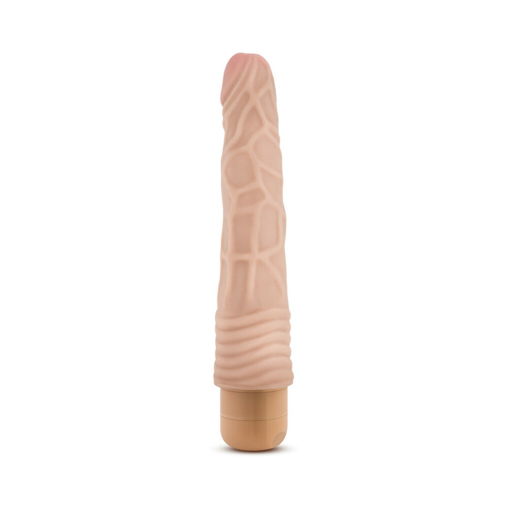 Dr. Skin Vibe 2 Realistic 9 inches Vibrating Dildo Beige