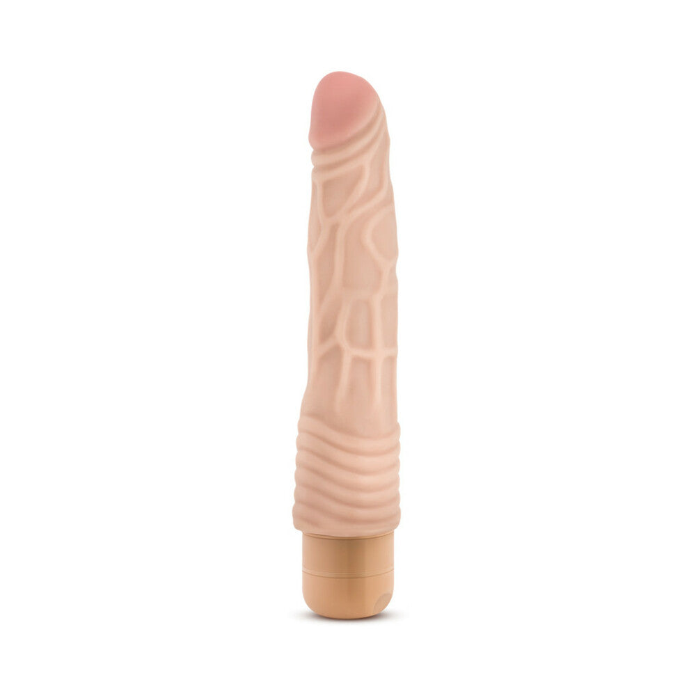 Dr. Skin Vibe 2 Realistic 9 inches Vibrating Dildo Beige