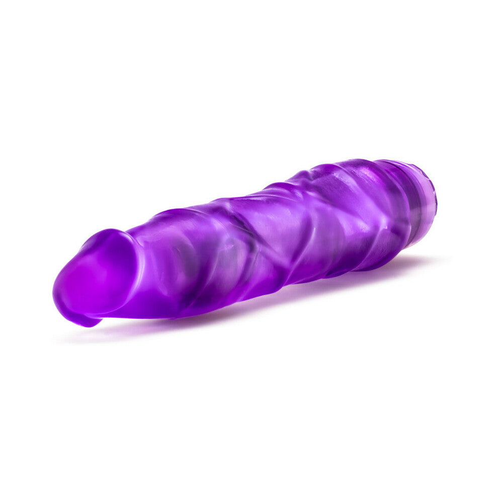 B Yours Vibe 1 Realistic 9 inches Vibrating Dildo Purple