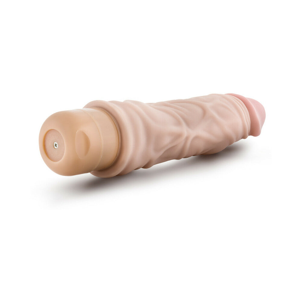 Dr. Skin Vibe 10 Realistic 8.5 inches Vibrating Dildo Beige