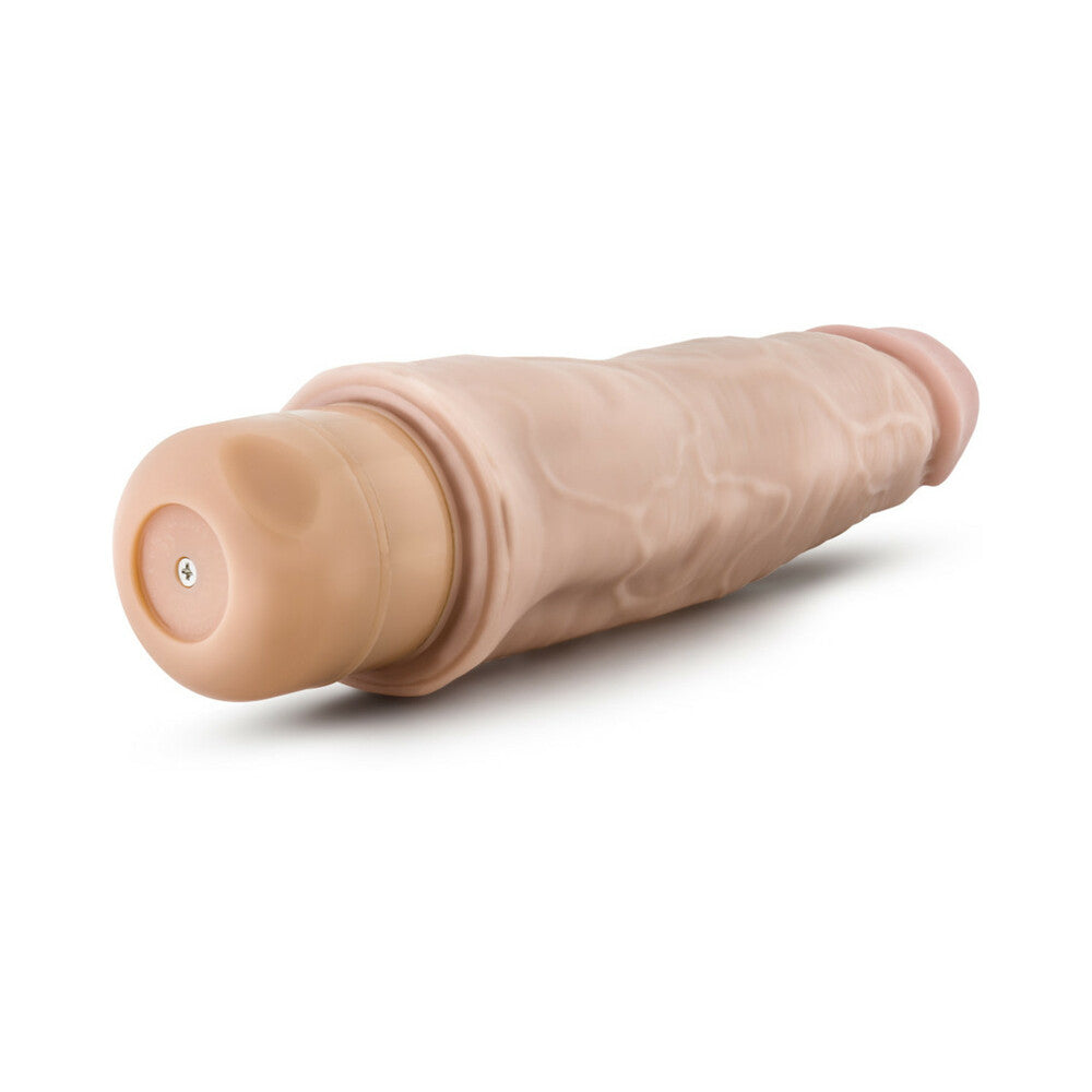 Dr. Skin Vibe 14 Realistic 8 inches Vibrating Dildo Beige