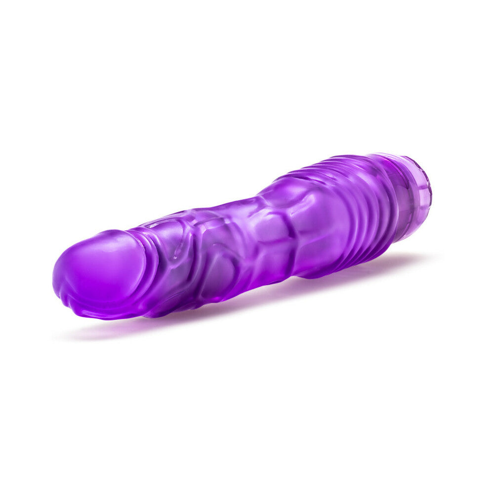 B Yours Vibe 2 Realistic 9 inches Vibrating Dildo Purple
