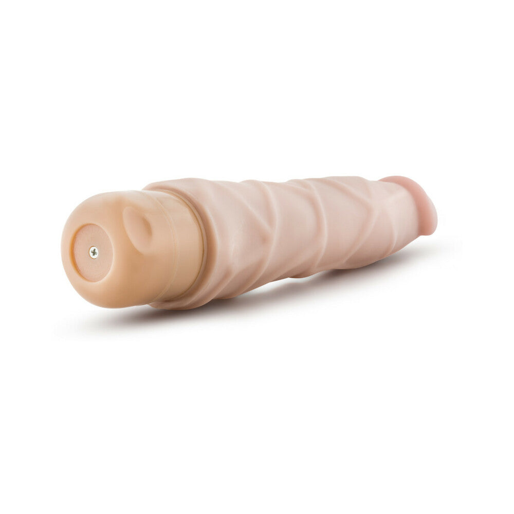 Dr. Skin Vibe 1 Realistic 9 inches Vibrating Dildo Beige