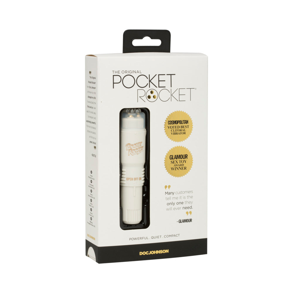 Pocket Rocket Vibe 4 inches (Ivory)