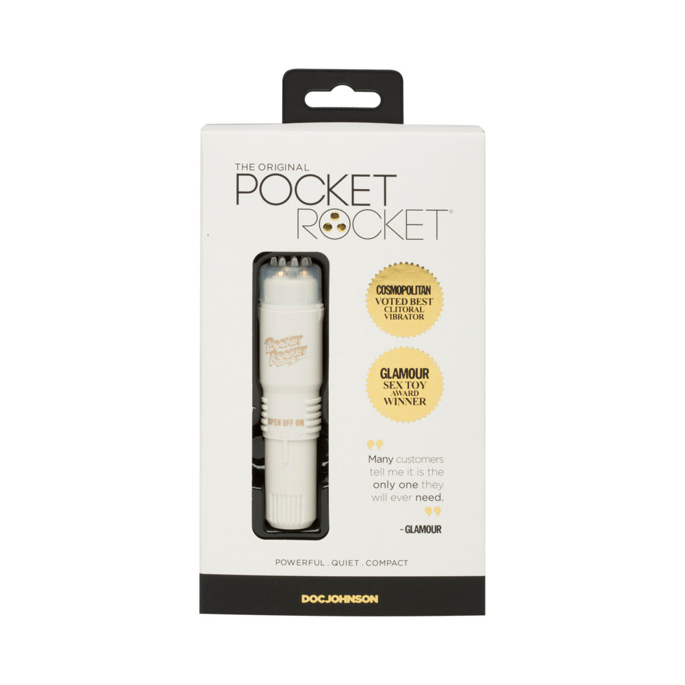 Pocket Rocket Vibe 4 inches (Ivory)