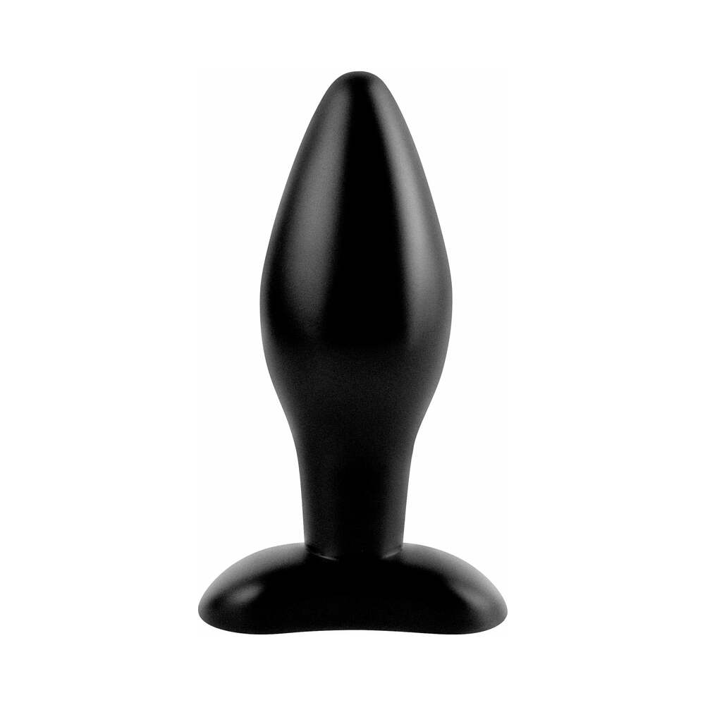 Anal Fantasy Collection Medium Silicone Plug Black