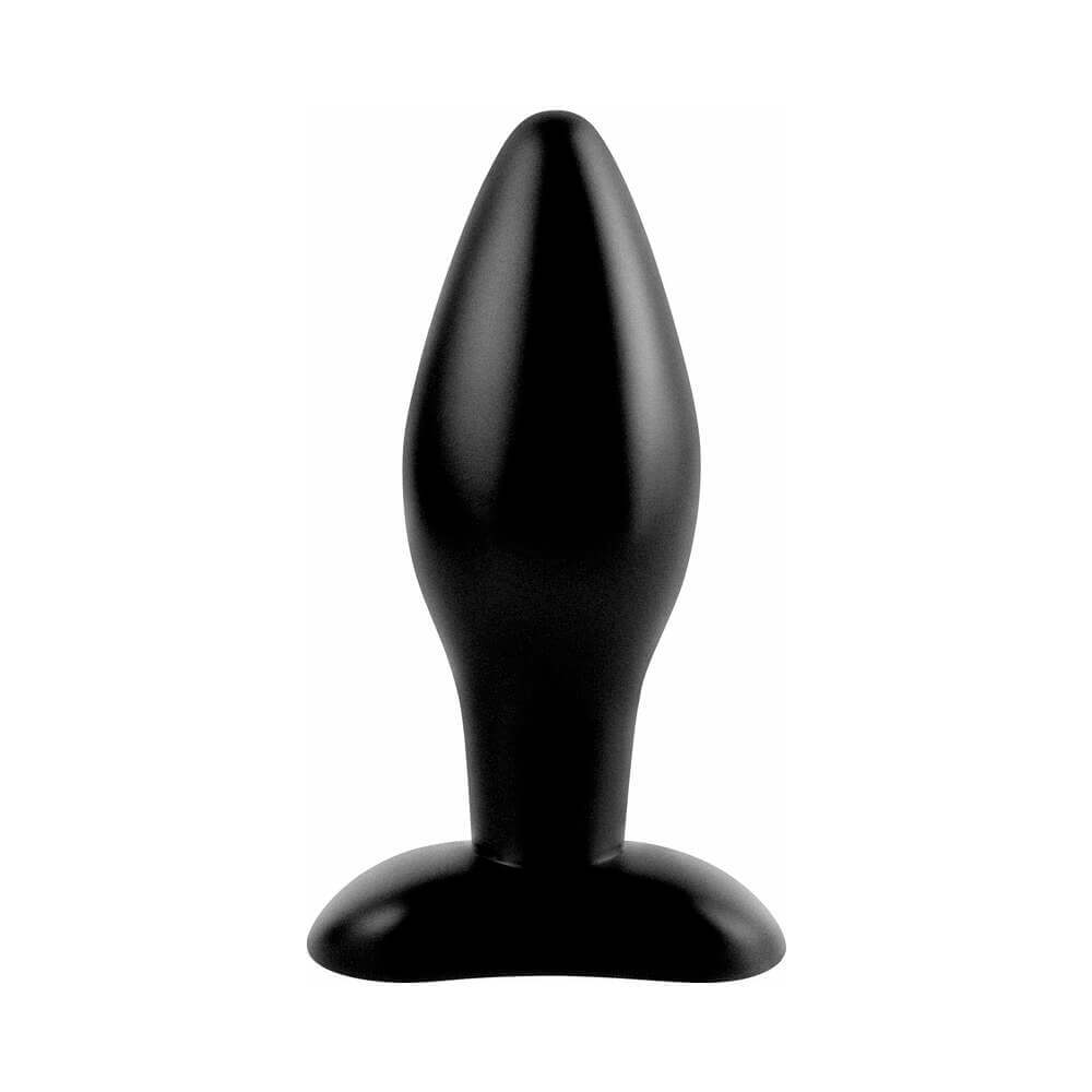 Anal Fantasy Collection Medium Silicone Plug Black