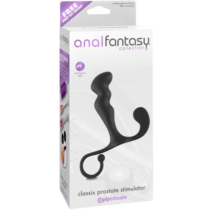 Anal Fantasy Collection Classix Prostate Stimulator Black