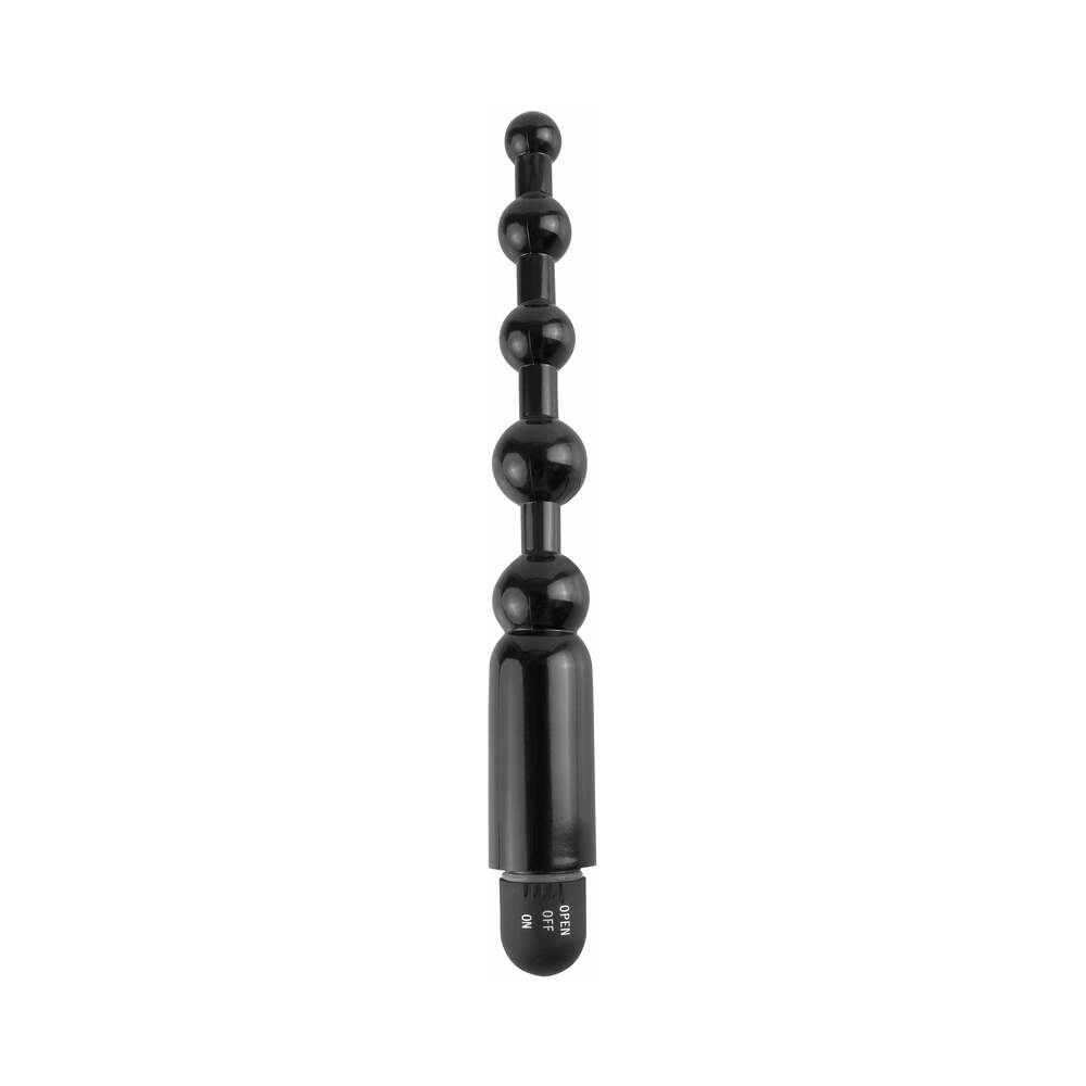 Anal Fantasy Collection Vibrating Beginner's Power Beads Black