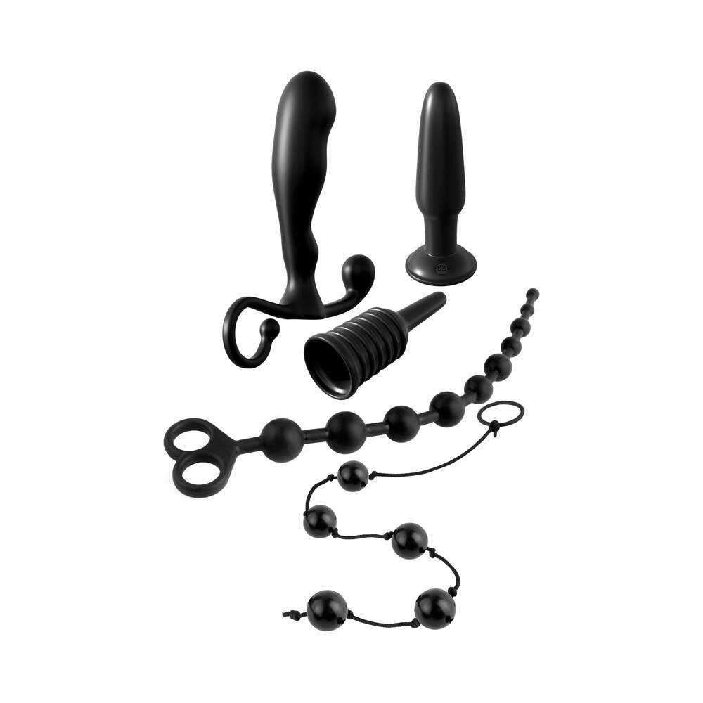 Anal Fantasy Collection 5-Piece Beginner's Fantasy Kit Black