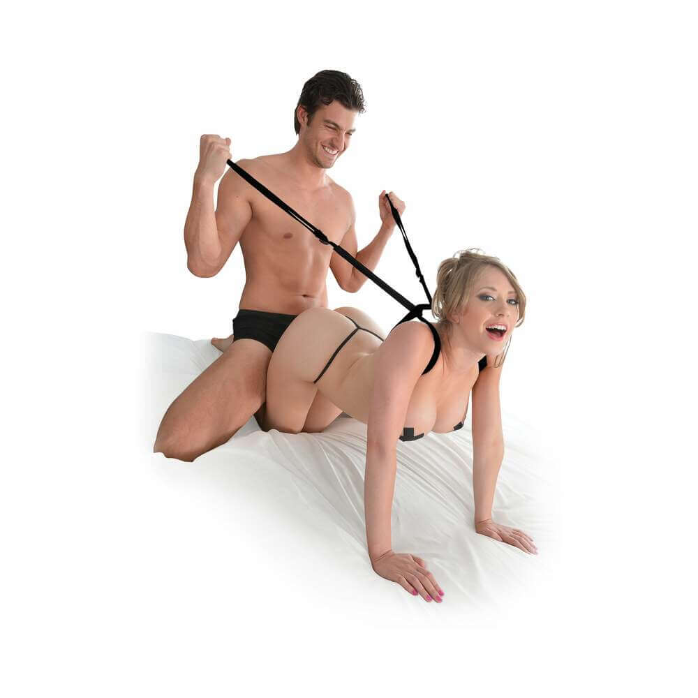 Fetish Fantasy Series Giddy Up Harness Black