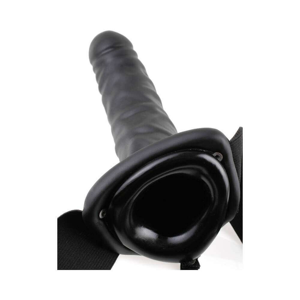 Fetish Fantasy Series 8 inches Hollow Strap-On Black