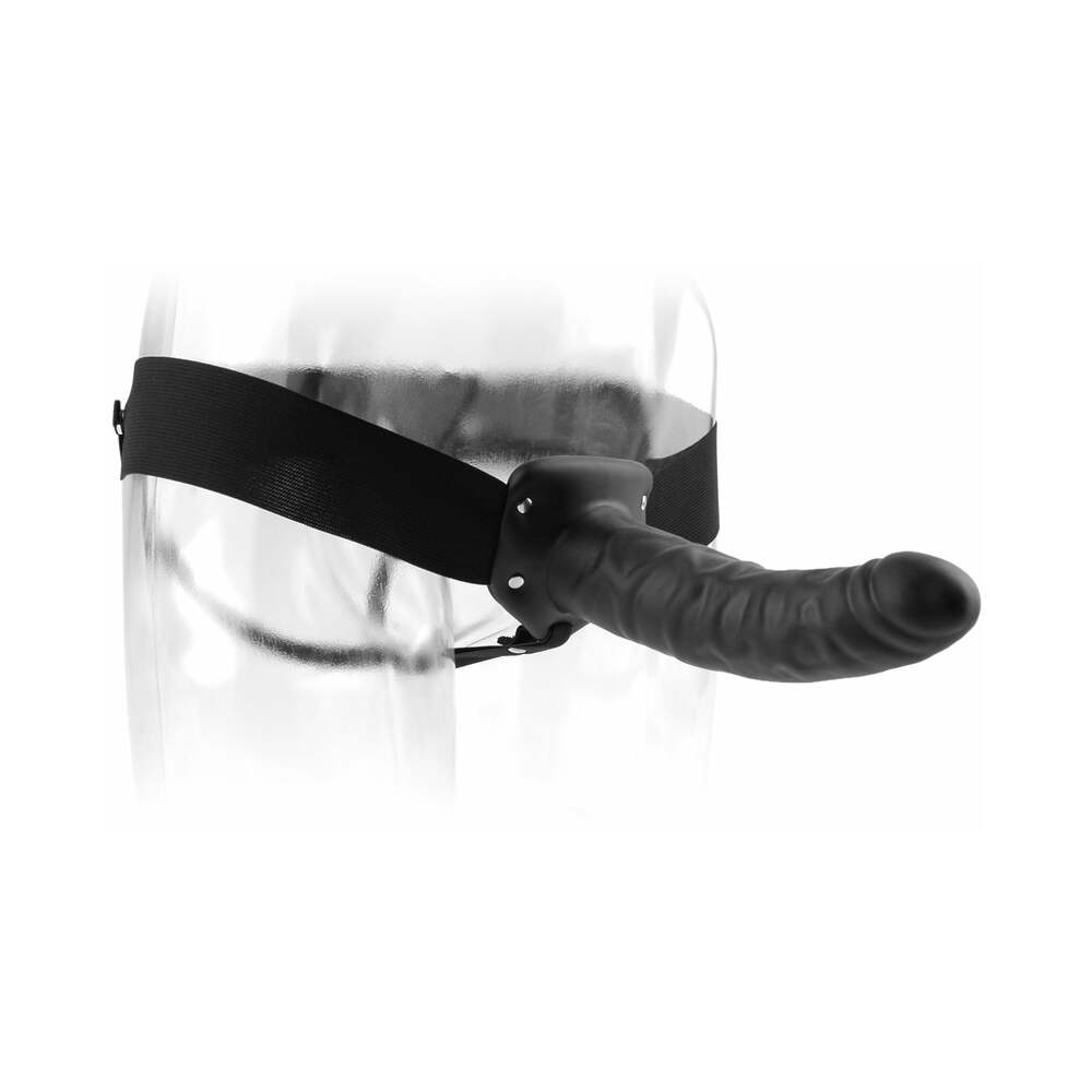 Fetish Fantasy Series 8 inches Hollow Strap-On Black