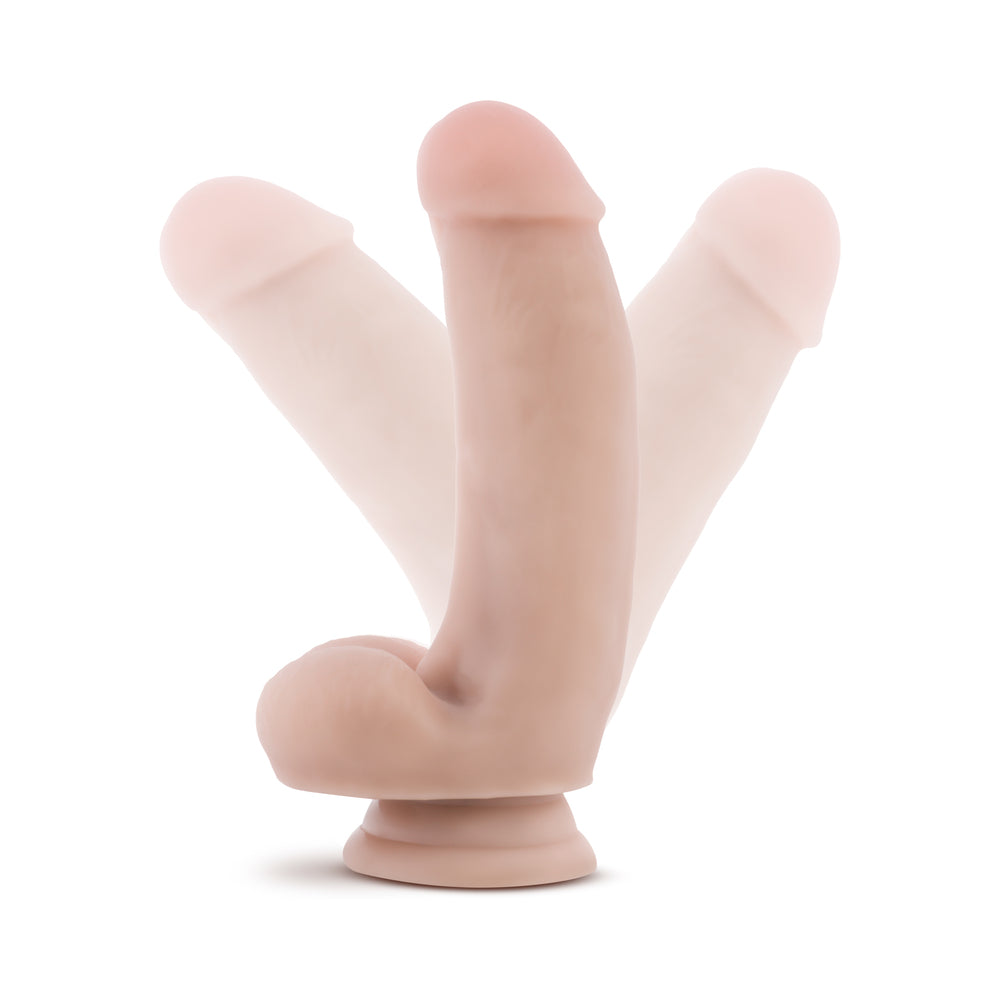 Coverboy The Pizza Boy Realistic 7 inches Dildo with Balls Beige