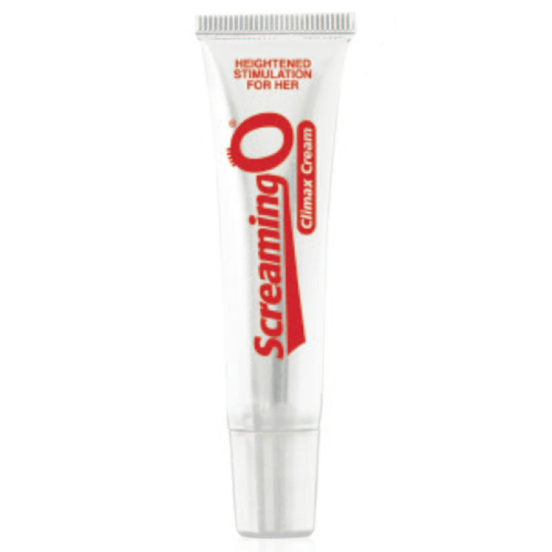 Screaming O Climax Cream Stimulant For Her tube for heightened stimulation and enhanced pleasure.