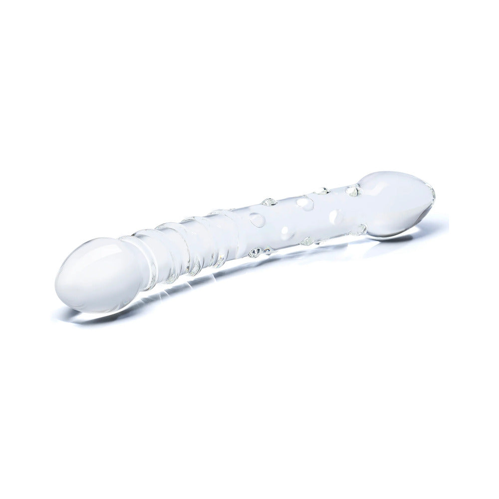 Glas 10 inches Double Trouble Glass Dildo