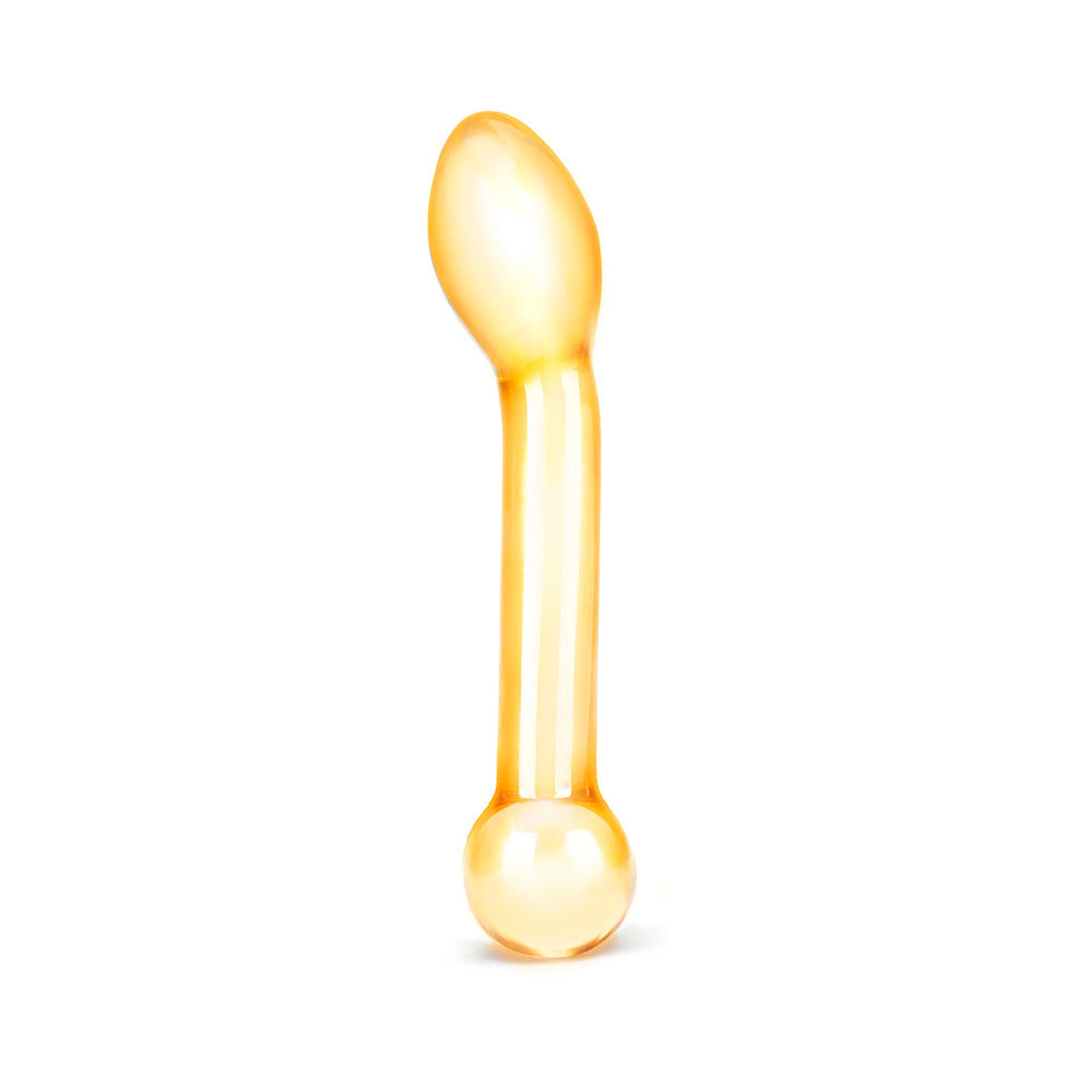 Glas 7 inches Honey Dripper Anal Slider Prostate Stimulating Glass Dildo