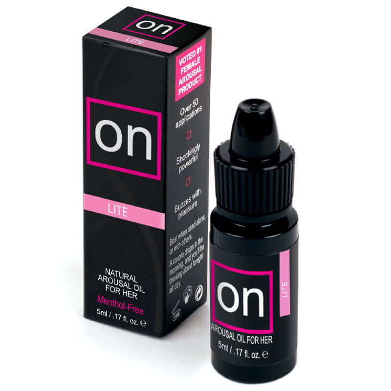 On Natural Arousal Oil For Her Lite 5ml Bottle