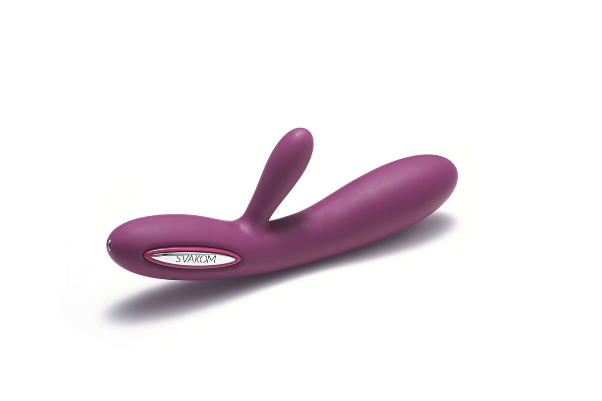 SVAKOM SVAKOM Lester Rechargeable Warming Rabbit Violet at $64.99