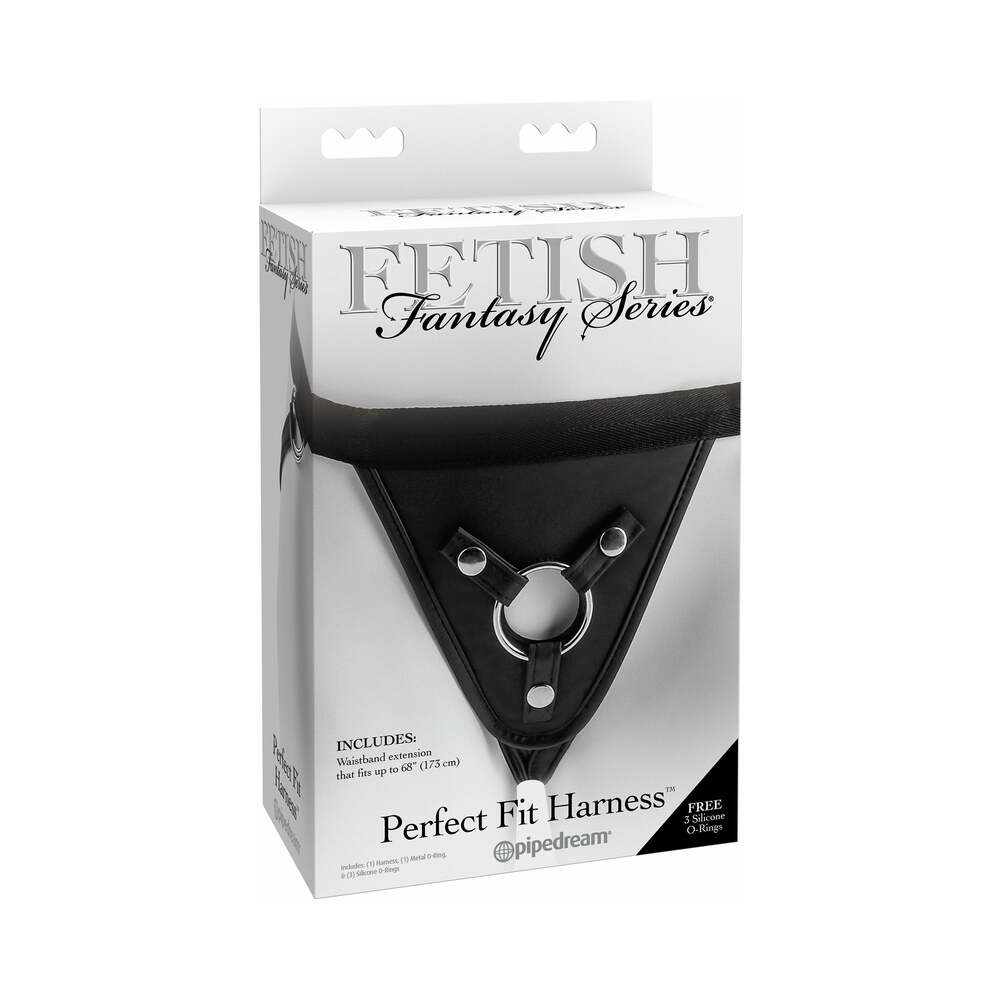 Fetish Fantasy Series Adjustable Perfect Fit Harness Black