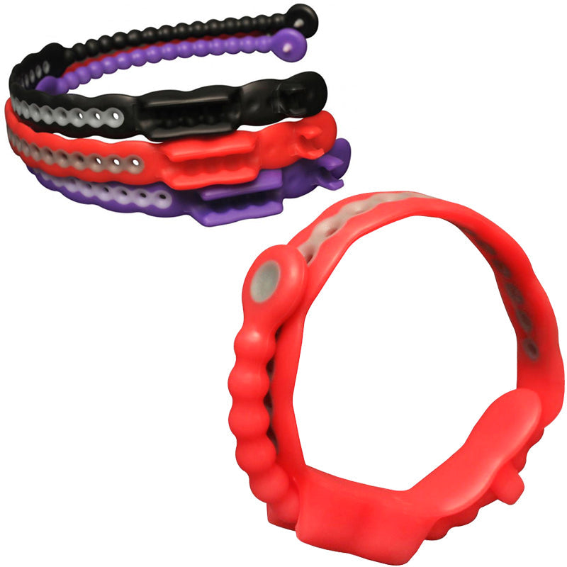 Prefect Fit Speed Shift Cock Ring - 17 Adjustments - Red