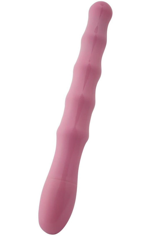 My First Anal Slim Vibe Waterproof Pink designed for beginner-friendly anal stimulation with a tapered tip.