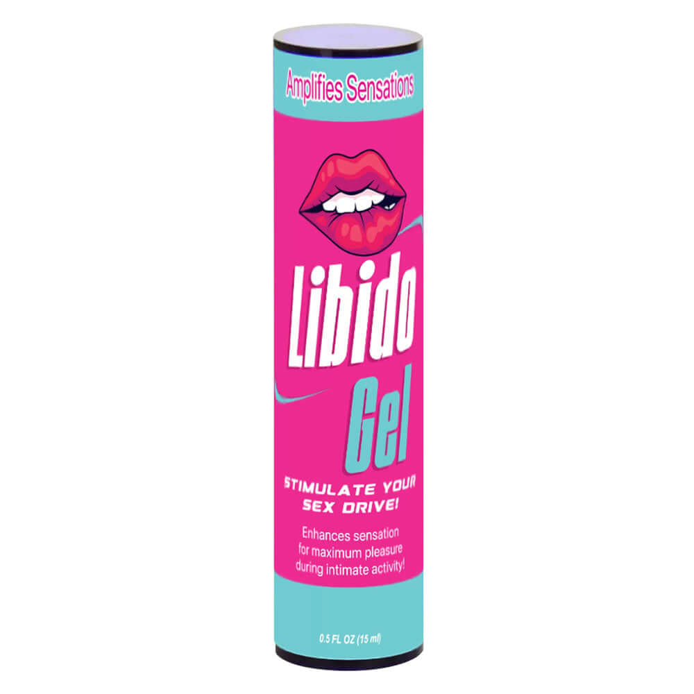 Libido Gel Female Arousal Gel 0.5 Oz packaging, designed to enhance sensation and pleasure during intimate moments.