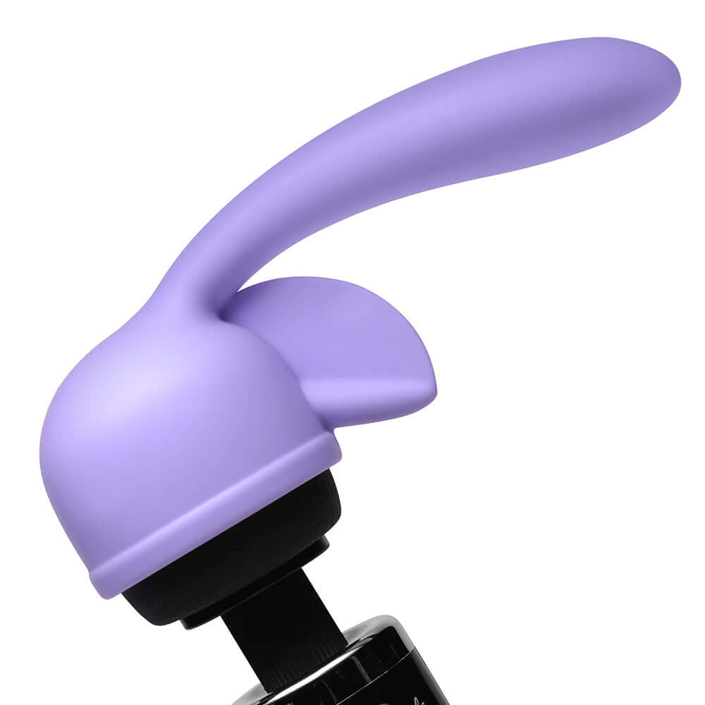 Wand Essentials Fluttering Kiss Dual Stimlation Silicone Attachment Purple