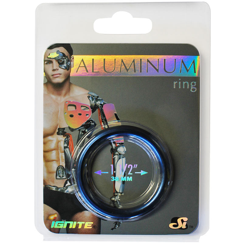 SI Anodized Aluminum Ring Cobalt Blue 1.5 inch