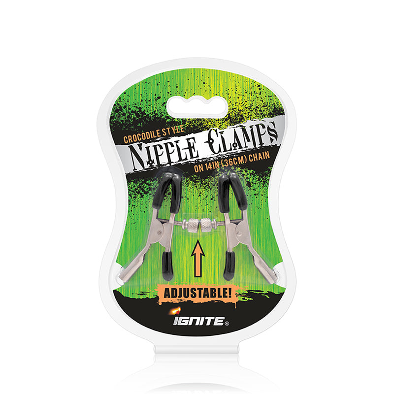 SI Adjustable Nipple Clamps On 14 inches Chain