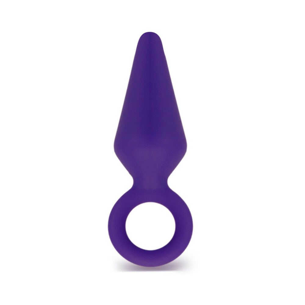 Blush Luxe Candy Rimmer Medium Silicone Anal Plug Purple