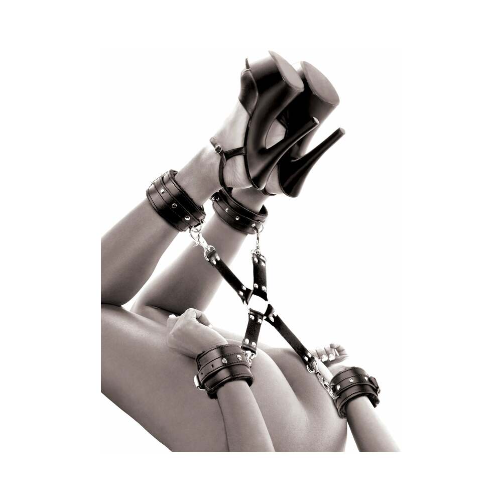 Fetish Fantasy Series Limited Edition Adjustable Cumfy Hogtie Black