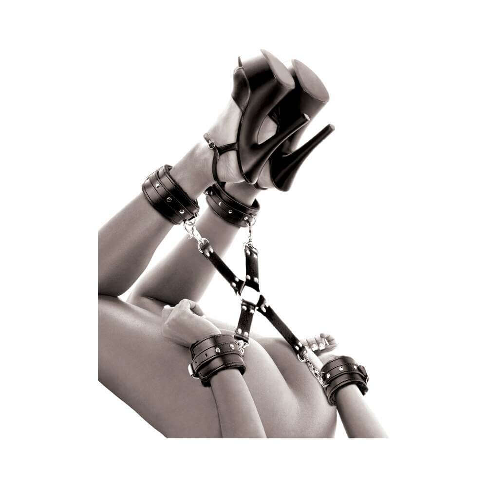 Fetish Fantasy Series Limited Edition Adjustable Cumfy Hogtie Black