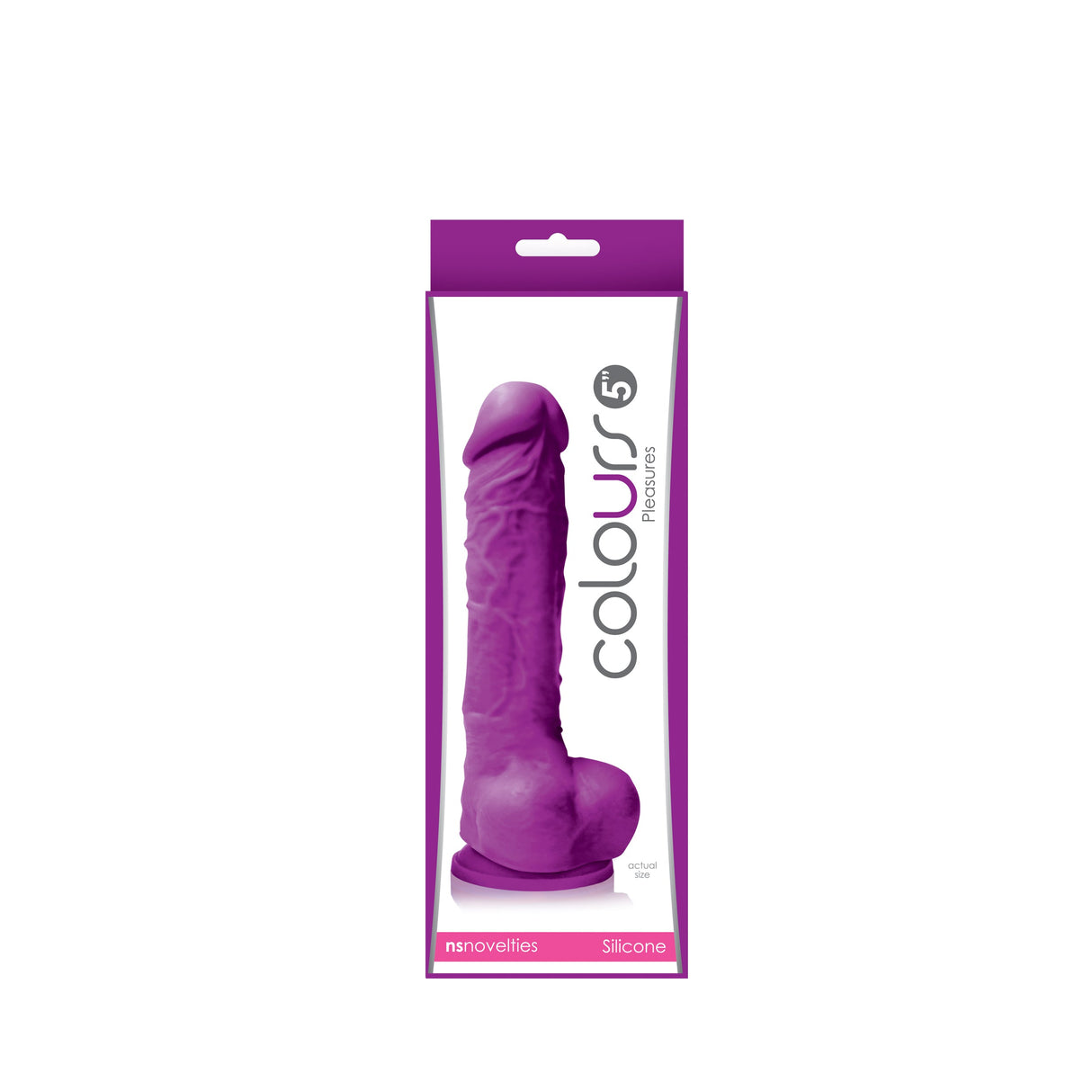 Colours Pleasures 5 inches Dildo Purple
