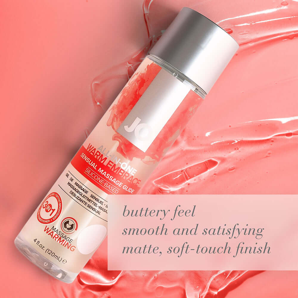 JO All-In-One Sensual Massage Glide Kit Warming 1 oz.