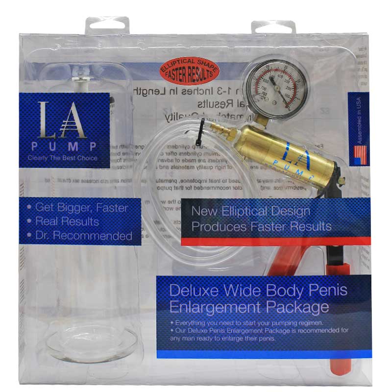 LA Pump Wide Body 2 inches Cylinder & Deluxe Pump