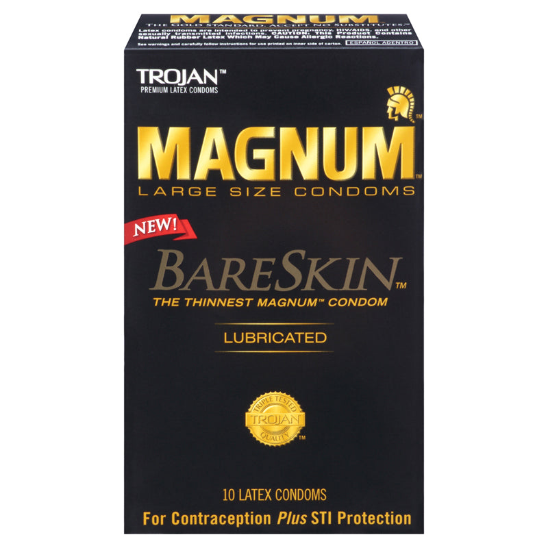 Trojan Magnum Bareskin Condoms 10 Pack