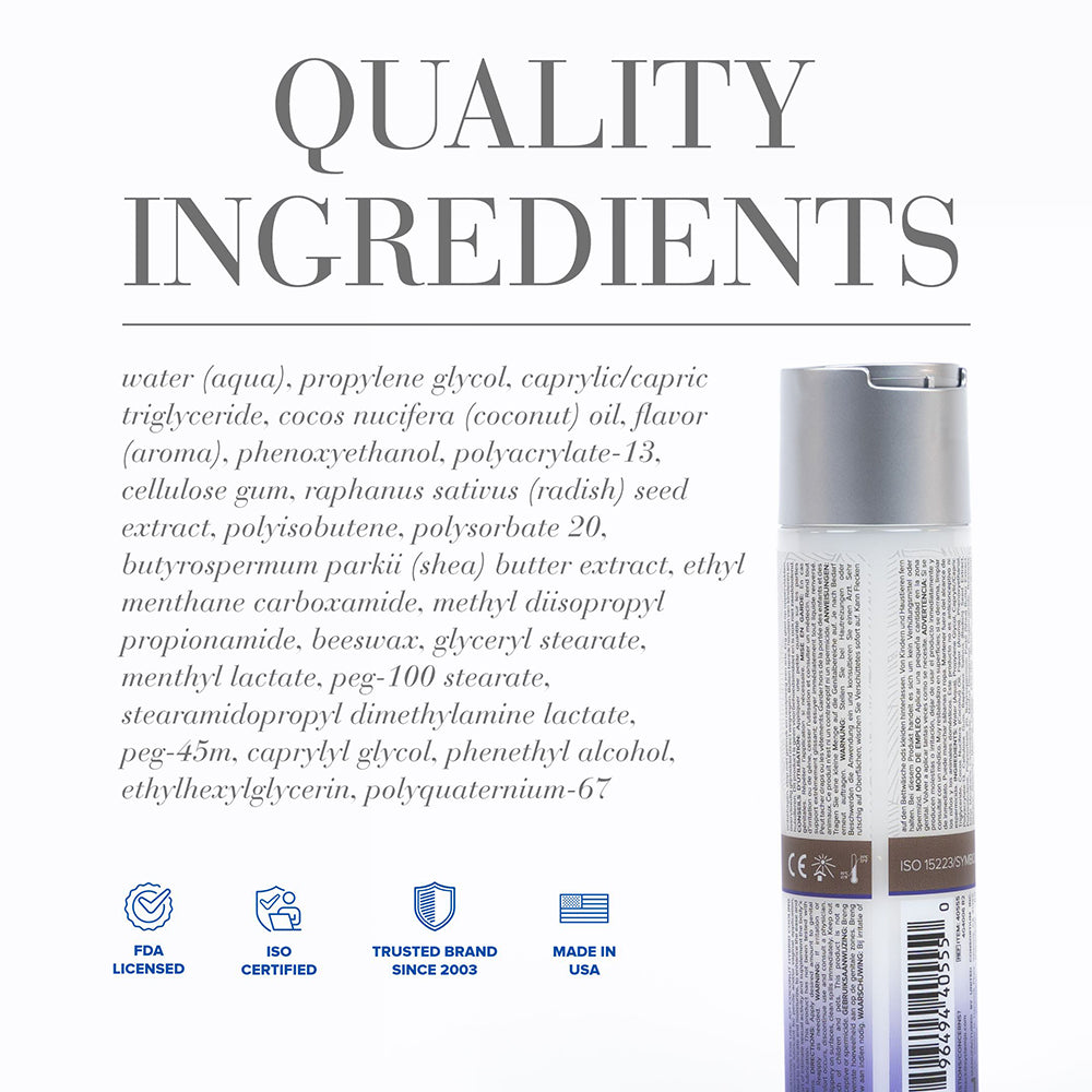 JO Coconut Hybrid Cooling Lubricant 4 oz.